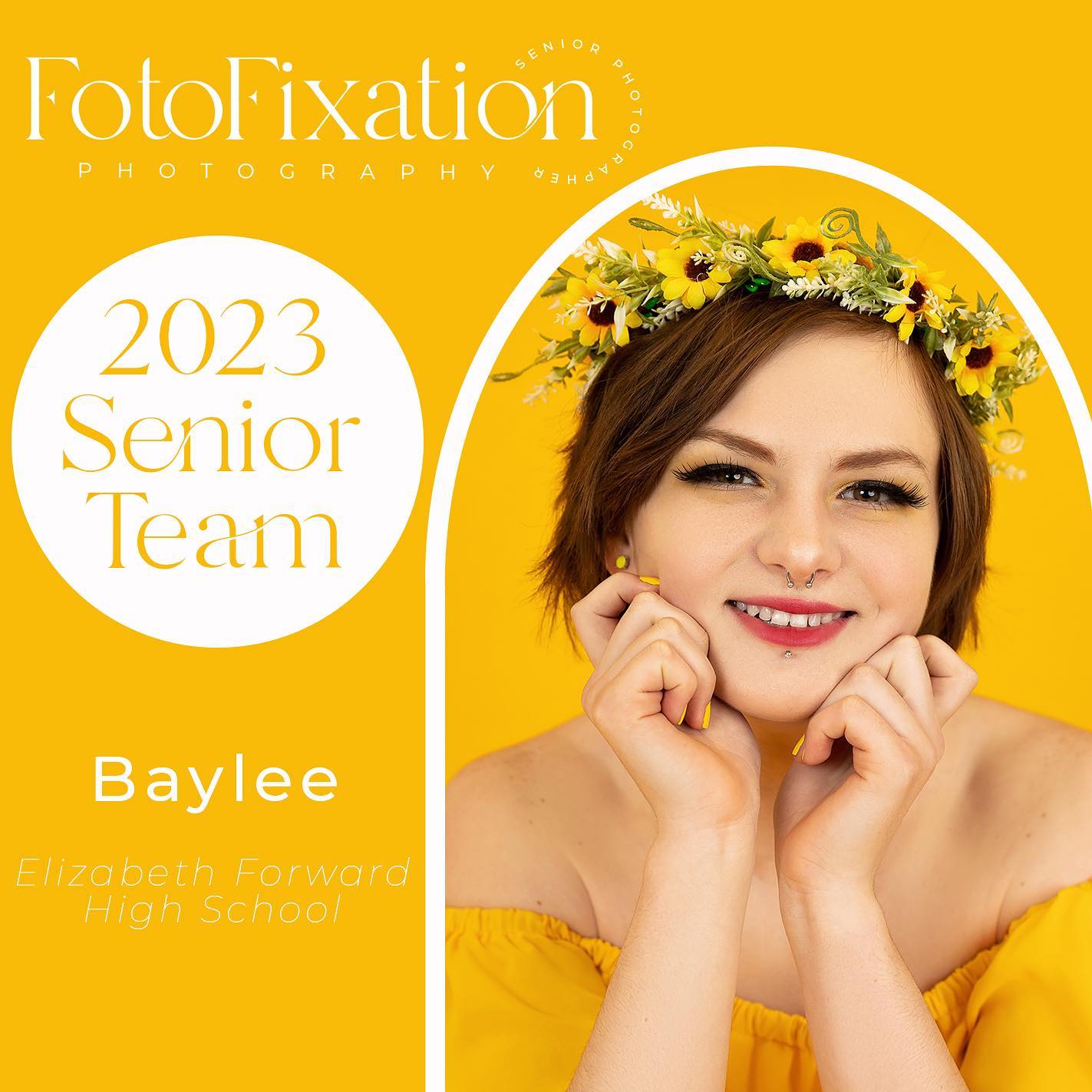 Fotofixation Photography - 2023 Senior Team - Baliey - Elizabeth Forward High School-1