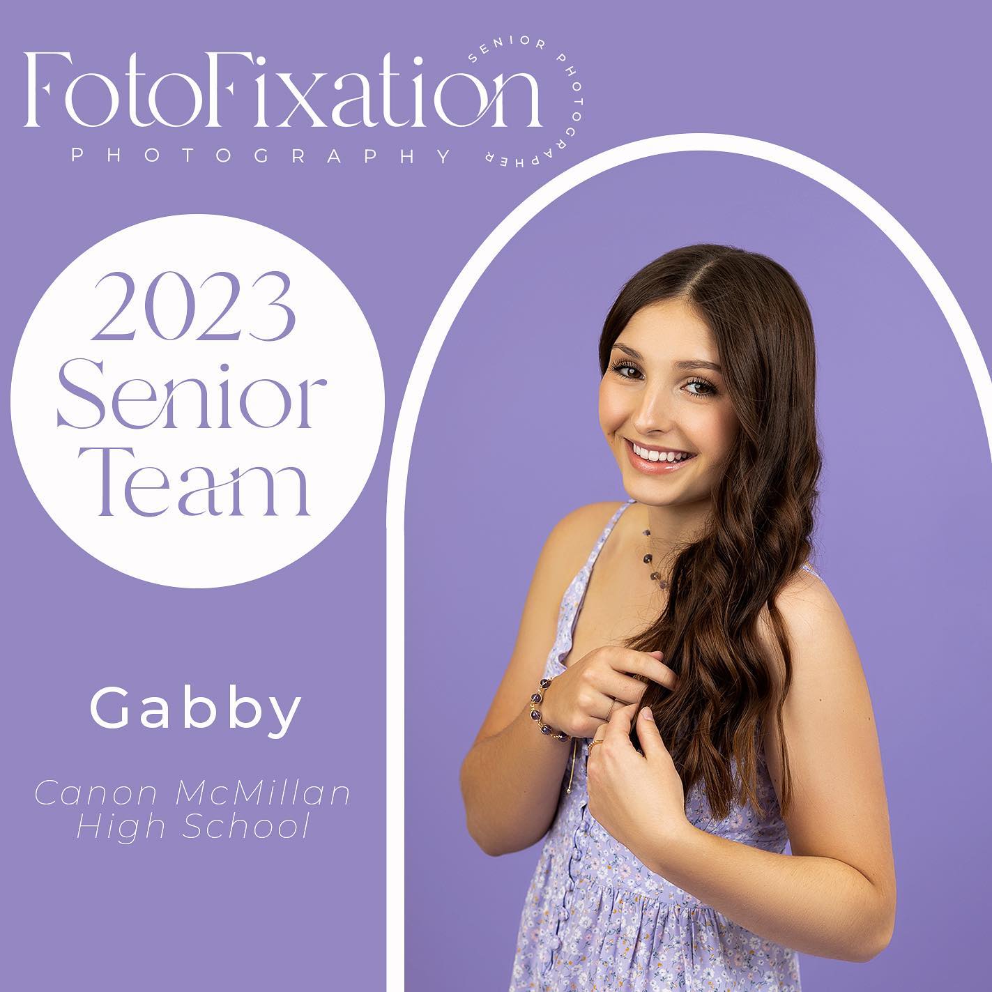 Fotofixation Photography - 2023 Senior Team - Gabby - Canon McMillian High School-1